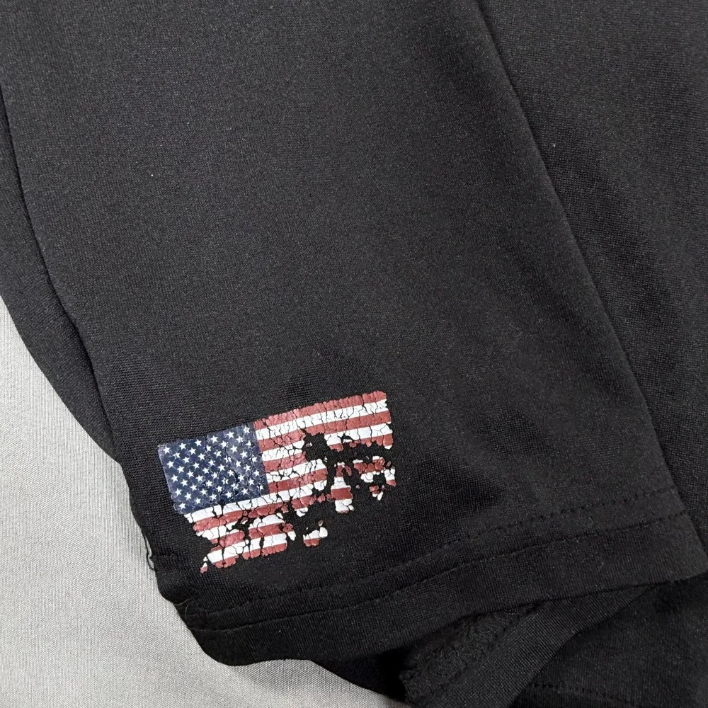 Umbro Men's XL Black Athletic Shorts Drawstring Pockets Stretch Training Gym USA